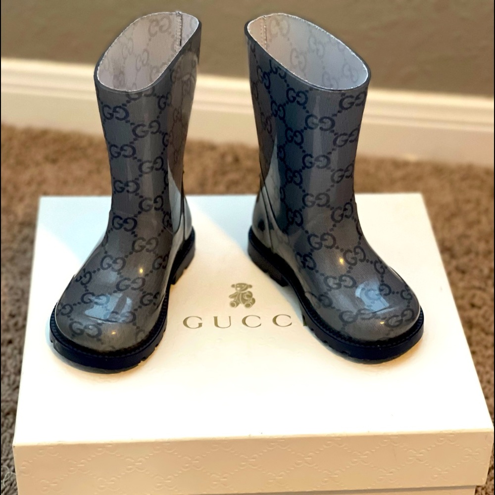 Toddler GG Rubber Rain Boots